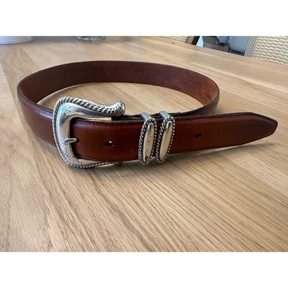 Brighton leather belt - Picture 1 of 4